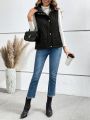 SHEIN Frenchy Women'S Vest Padded Jacket