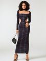 ILLY Cut Out Maxi Dress