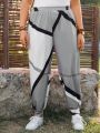 Plus Size Women'S Color Block Jogger Pants