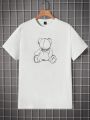 Manfinity Hypemode Men Bear Print Tee