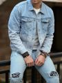 Men'S Gradient Denim Jacket