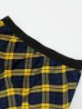 Women'S Plus Size Plaid Skirt