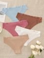 5pcs/pack Seamless Women's Triangle Panties