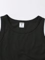 SHEIN Kids EVRYDAY Girls Solid Tank Top