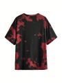 PHOEBE GRPHC Plus Size Women'S Loose Fit Round Neck T-Shirt With Letter & Skull Print