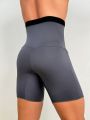 Men'S High-Waist Body Shaping Boxer Briefs