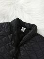 Thick Warm Fashionable Quilted Coat For Baby Girls