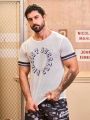 Football Men'S Monogram Mesh Sports T-Shirt