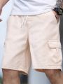 Manfinity EMRG Men'S Cargo Pocket Denim Shorts