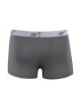 Men's 3pcs Letter Printed Boxer Briefs