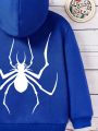 Young Boy Spider Graphic Hoodie