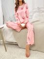 Watermelon Print PJ Set