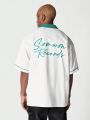 SUMWON Revere Collar Shirt With Back Print