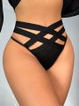 Criss Cross Cut Out Panty