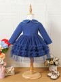 Infant Girls' Mesh & Ruffles Splice Tutu Dress