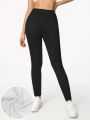 GIOIA TANG Solid Color Women'S Leggings