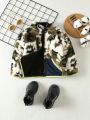 Baby Boys' Fashionable, Comfortable And Warm Camouflage Winter Coat With Fleece