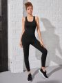 Teenage Girls' Sleeveless Jumpsuit Sportswear