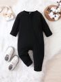 Girls Baby Zip Up Jumpsuit