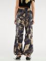 Forever 21 Women's Camouflage Print Drawstring Pants