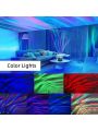 1 pc LED Northern Lights Small Magic Ball Stage Lamp Bedroom Curtain Wall Projection Bamp, Birthday Gift for Children