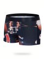 Men's Basketball Printed Boxer Briefs