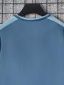 Teenage Boys' Round Neck Long Sleeve Colorblock Sweatshirt Sports Shirt