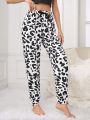 Women's Leopard Print Pajama Bottoms