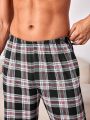 Men's Plaid Home Clothing Bottoms