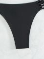 Cutout Side Swim Bottom