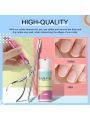 SAVILAND Cuticle Remover Kit - 2.03 OZ Cuticle Remover Liquid Cream with Cuticle Trimmer, Cuticle Nipper and Cuticle Pusher for Professional Nail Manicure