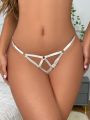 Floral Lace Cut-out Thong