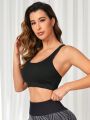 Yoga Basic Seamless High Elasticity Sport Bra