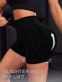 Yoga Basic Seamless Tummy Control Butt-Lift High Waist Slimming Shorts