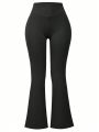 Daily&Casual Women'S Autumn And Winter Tight Flare Yoga Pants With Naked Feeling And Elasticity