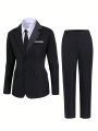 Teen Boy's 2pc Knightly Formal Suit Includes 1 Blazer And 1 Trousers