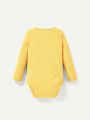Cozy Cub Baby Girl Solid Color Long Sleeve 3pcs/Set