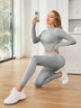 Yoga Basic Sportswear Long Sleeve And Long Pants Set