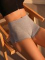 1pc Solid Boyshorts