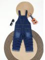 Toddler Boys' Denim Overalls With Pockets