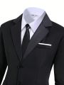 Teen Boy's 2pc Knightly Formal Suit Includes 1 Blazer And 1 Trousers