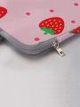 Strawberry Pattern Laptop Bag