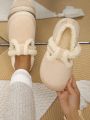 Ladies' Winter Vintage Shoes, Soft Bottom Soft Surface, Warm Home Slippers For Women