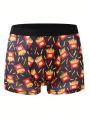 Men's French Fries Pattern Printed Underwear