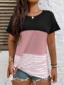 Striped Colorblock T-shirt