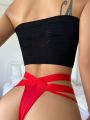 Criss Cross Cut Out Panty