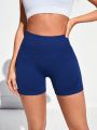 Yoga Basic Women'S Seamless Yoga Exercise Sport Shorts