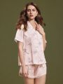 Luvlette Satin Pajama Set