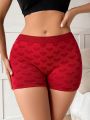 Heart Print Boxer Shorts