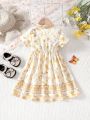 Style Baby Girl Butterfly Bowknot Dress